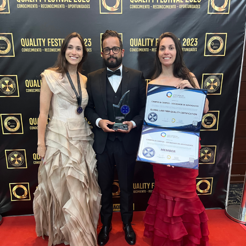 Escritório Campos e Campos recebe o prêmio Latin American Excellence in Law  Awards 2023 – Campos & Campos